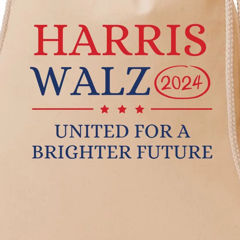 Harris Walz 2024 Kamala Walz Rally Drawstring Bag