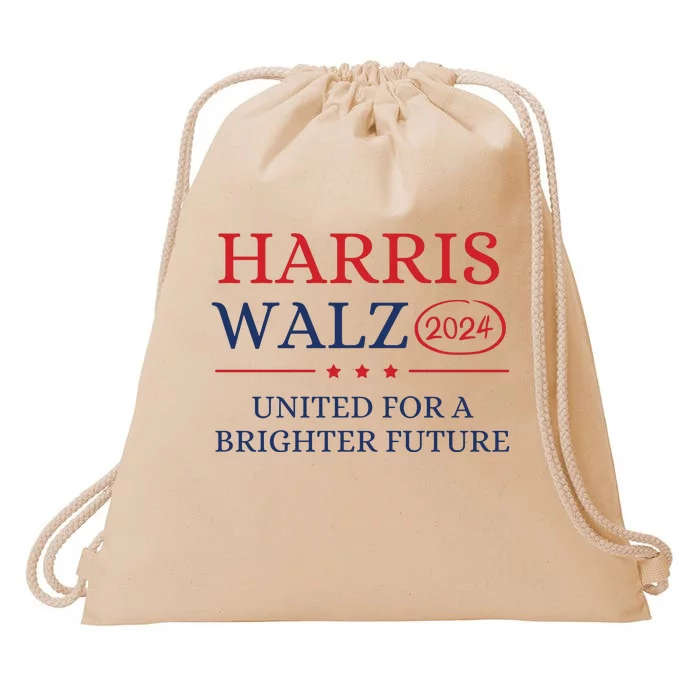 Harris Walz 2024 Kamala Walz Rally Drawstring Bag