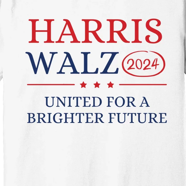 Harris Walz 2024 Kamala Walz Rally Premium T-Shirt