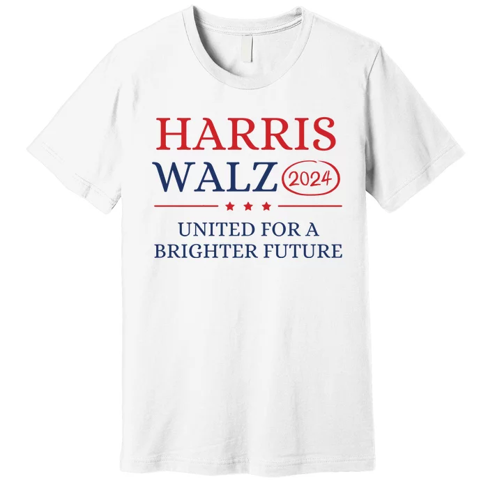 Harris Walz 2024 Kamala Walz Rally Premium T-Shirt