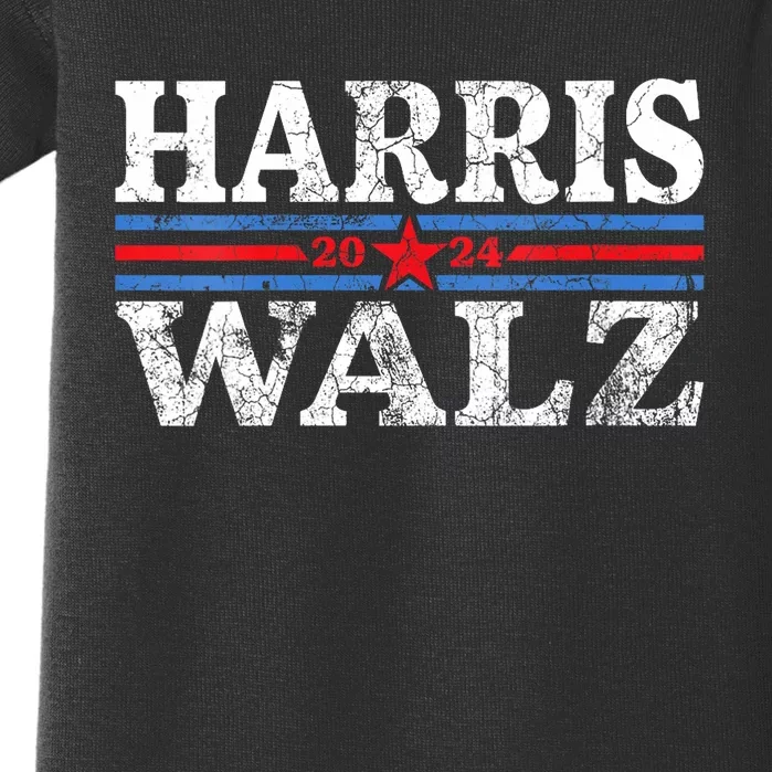 Harris Walz 2024 Election Kamala Harris Tim Waltz 2024 Baby Bodysuit