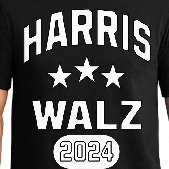 Harris Walz 2024 For President Stars Kamala Harris Tim Walz Pajama Set