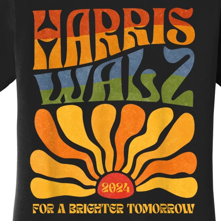 Harris Waltz 2024 For A Brighter Tomorrow Boho Aesthetic Women's T-Shirt