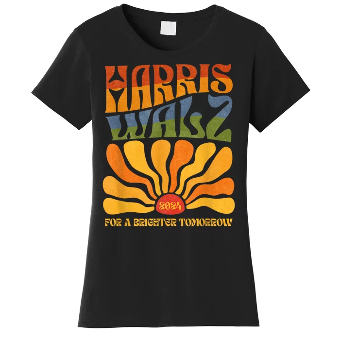 Harris Waltz 2024 For A Brighter Tomorrow Boho Aesthetic Women's T-Shirt