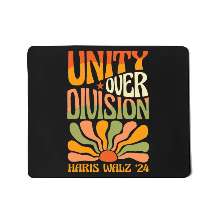 Harris Waltz 2024 Unity Over Division Mousepad