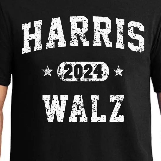 Harris Waltz 2024 For President Kamala Harris Tim Waltz 2024 Pajama Set