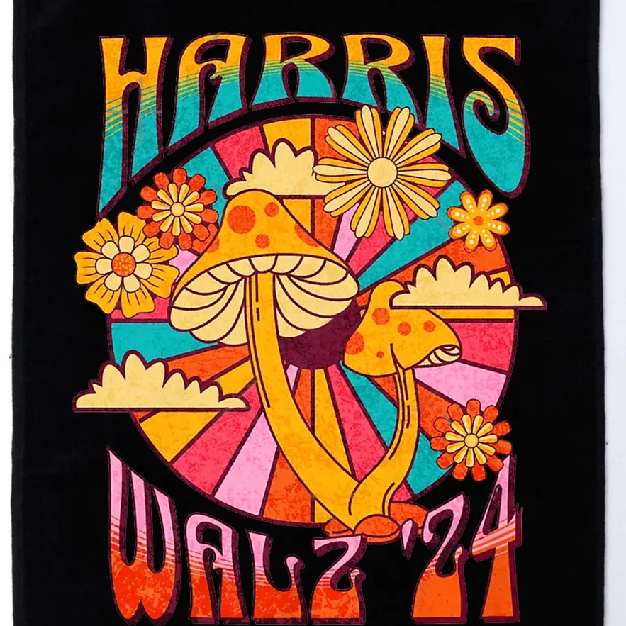 Harris Walz 2024 Harris Walz 24 Platinum Collection Golf Towel