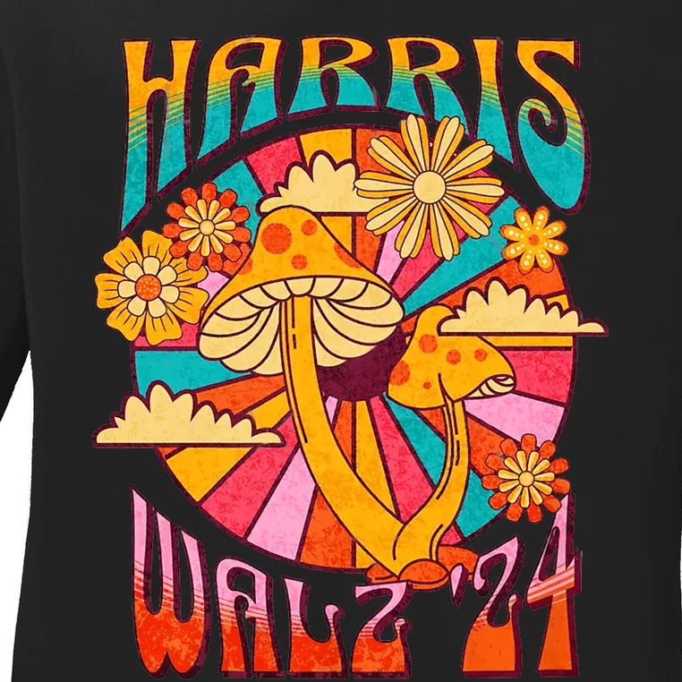 Harris Walz 2024 Harris Walz 24 Ladies Long Sleeve Shirt