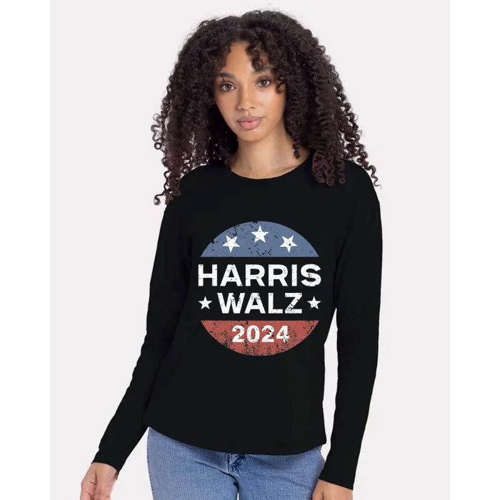 Harris Waltz 2024 Womens Cotton Relaxed Long Sleeve T-Shirt