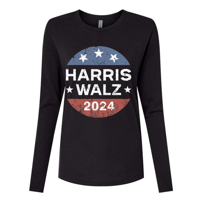 Harris Waltz 2024 Womens Cotton Relaxed Long Sleeve T-Shirt