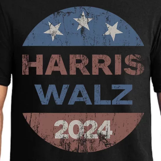 Harris Walz 2024 Election Kamala Harris Tim Waltz 2024 Pajama Set