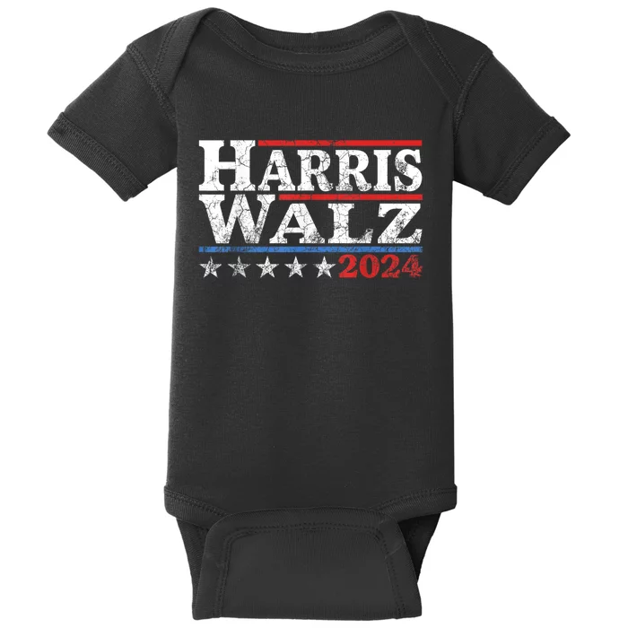 Harris Waltz 2024 Election Kamala Harris Tim Waltz 2024 Baby Bodysuit