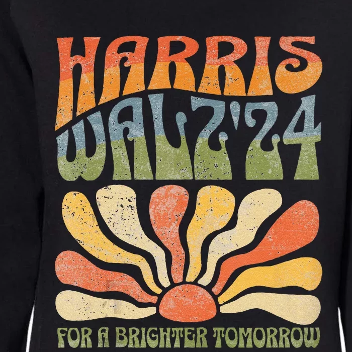 Harris Waltz 2024 Election Kamala Harris Tim Waltz 2024 Gift Womens California Wash Sweatshirt