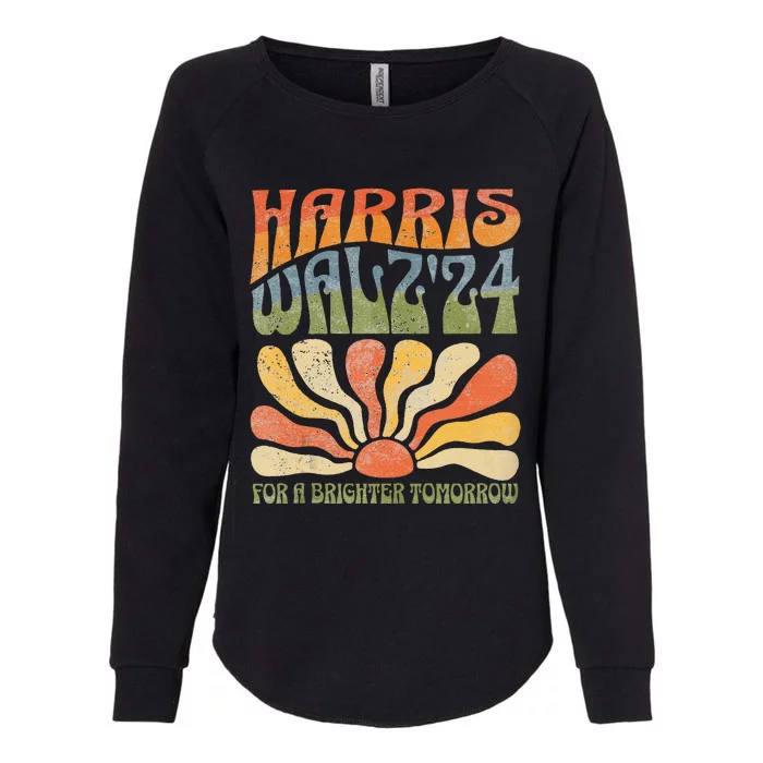 Harris Waltz 2024 Election Kamala Harris Tim Waltz 2024 Gift Womens California Wash Sweatshirt