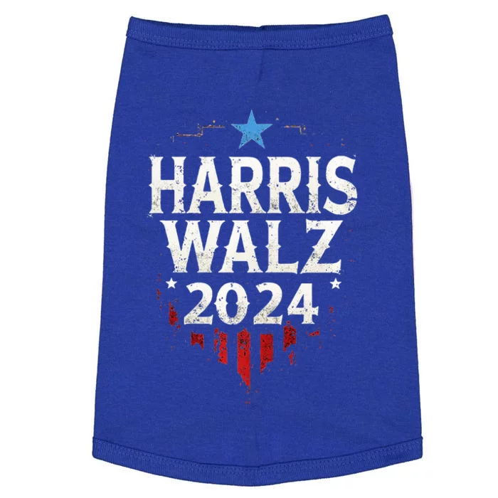 Harris Walz 2024 Patriotic Doggie Tank