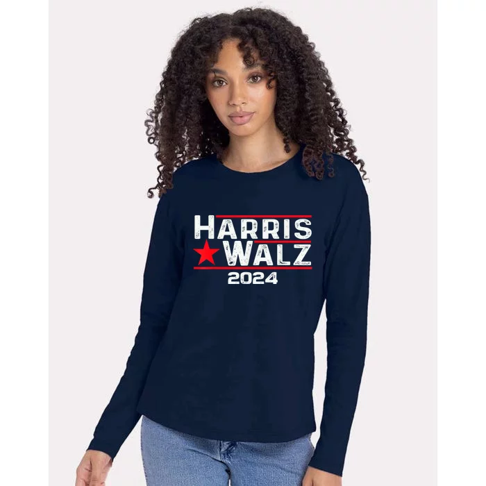 Harris Waltz 2024 Womens Cotton Relaxed Long Sleeve T-Shirt