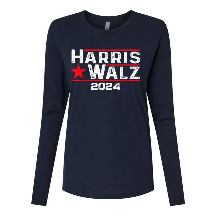 Harris Waltz 2024 Womens Cotton Relaxed Long Sleeve T-Shirt