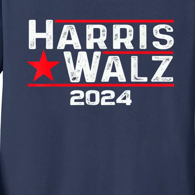 Harris Waltz 2024 Kids Long Sleeve Shirt