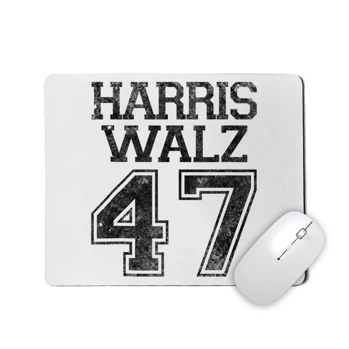 Harris Walz 2024 Campaign For President Vintage Harris Waltz Mousepad