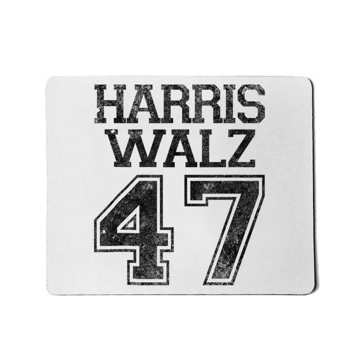 Harris Walz 2024 Campaign For President Vintage Harris Waltz Mousepad