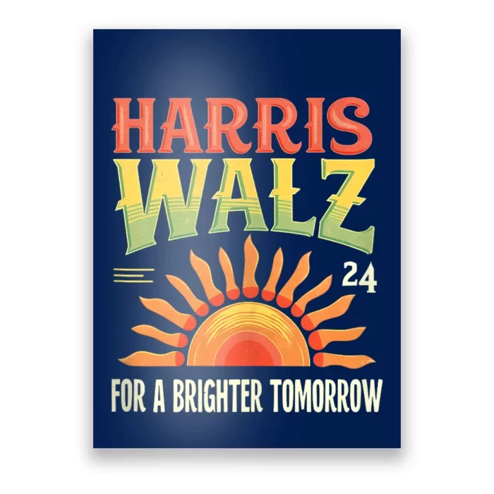 Harris Waltz 2024 Poster