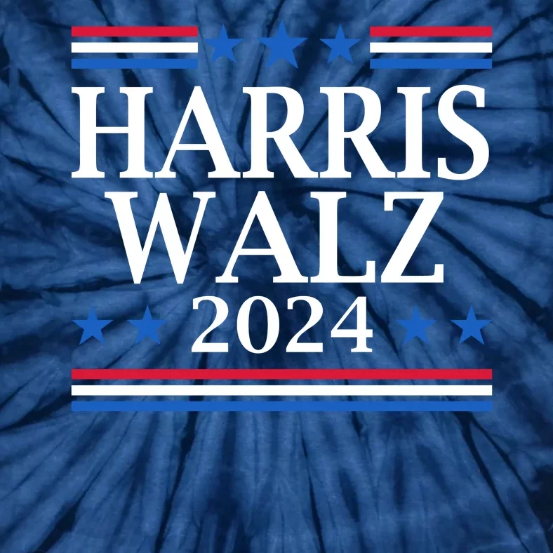 Harris Walz 2024 Usa Election Political Tie-Dye T-Shirt