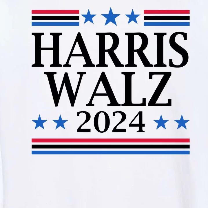 Harris Walz 2024 Usa Election Political Garment-Dyed Sweatshirt