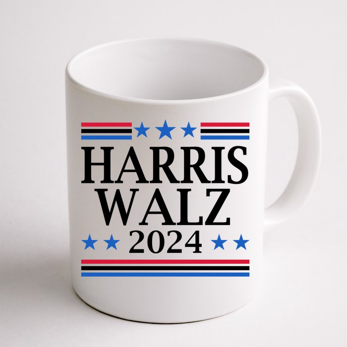 Harris Walz 2024 Usa Election Political Front & Back Coffee Mug