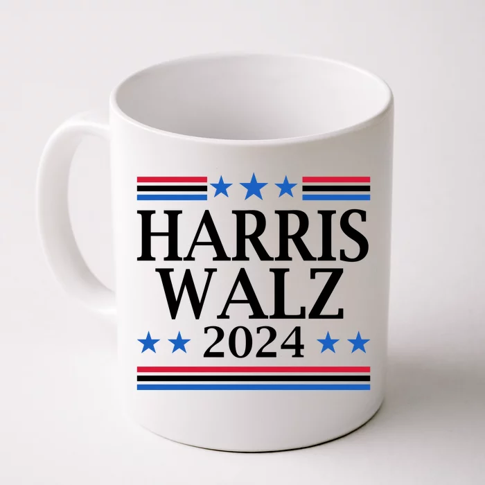 Harris Walz 2024 Usa Election Political Front & Back Coffee Mug