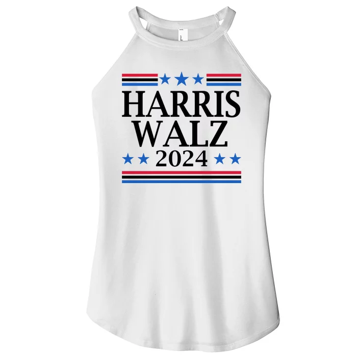 Harris Walz 2024 Usa Election Political Women’s Perfect Tri Rocker Tank