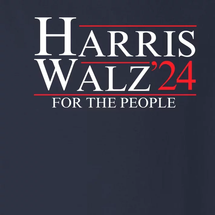 Harris Walz 2024 Kamala Harris For The People Madam Tim Walz President Harris Toddler Long Sleeve Shirt