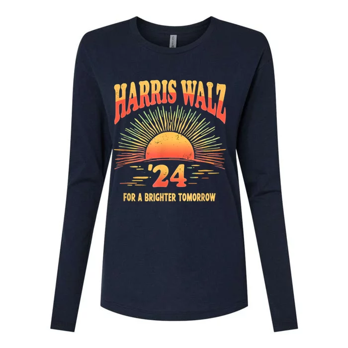 Harris Waltz 2024 Womens Cotton Relaxed Long Sleeve T-Shirt