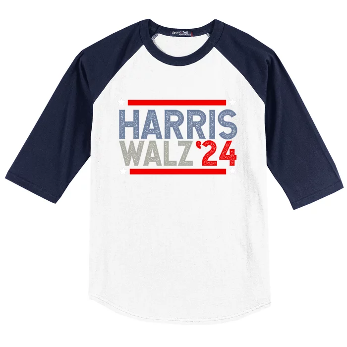 Harris Walz 2024 Election Harris Waltz Baseball Sleeve Shirt