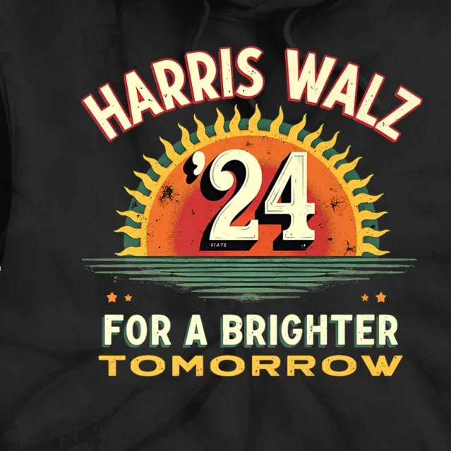 Harris Waltz 2024 Tie Dye Hoodie