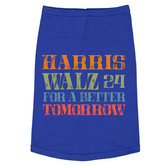 Harris Walz 24 Better Tomorrow Gift Doggie Tank