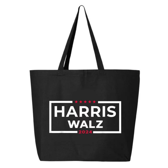 Harris Walz 2024 Tim Walz Kamala Harris Usa Election Apparel 25L Jumbo Tote