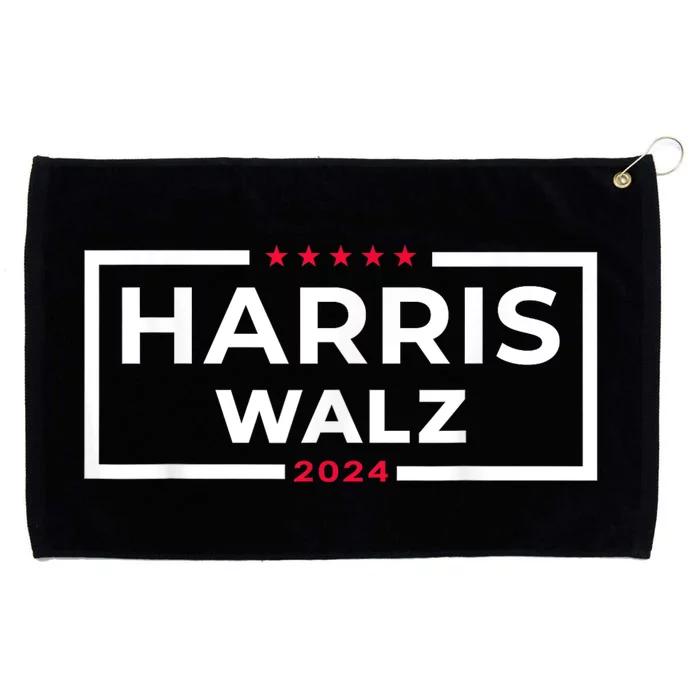 Harris Walz 2024 Tim Walz Kamala Harris Usa Election Apparel Grommeted Golf Towel