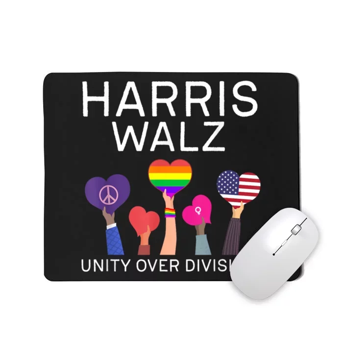 Harris Waltz 2024 Unity Over Division Mousepad