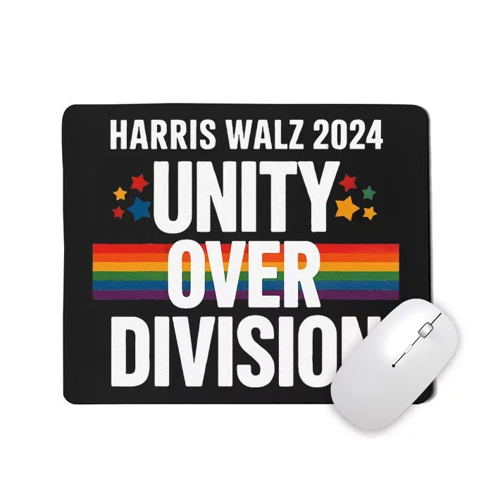 Harris Waltz 2024 Unity Over Division Madam President Mousepad