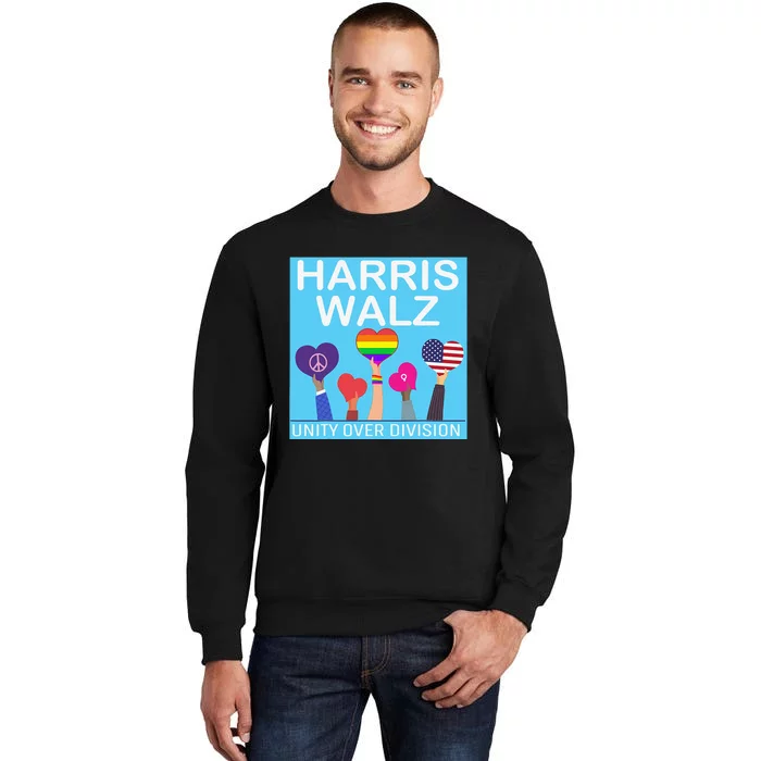 Harris Waltz 2024 Unity Over Division Kamala Harris President Sweatshirt