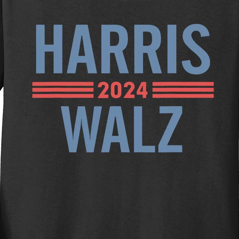 Harris Waltz 2024 Kids Long Sleeve Shirt