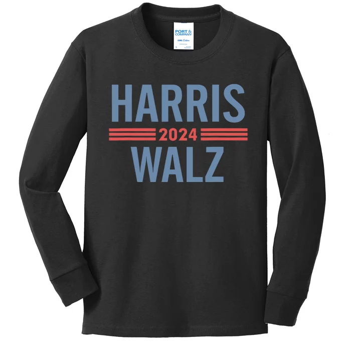 Harris Waltz 2024 Kids Long Sleeve Shirt