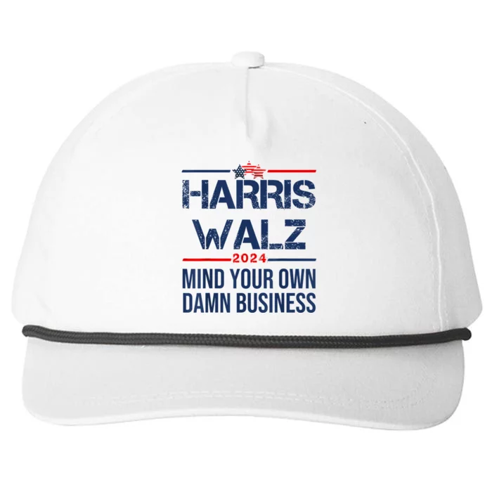 Harris Waltz 2024 Snapback Five-Panel Rope Hat