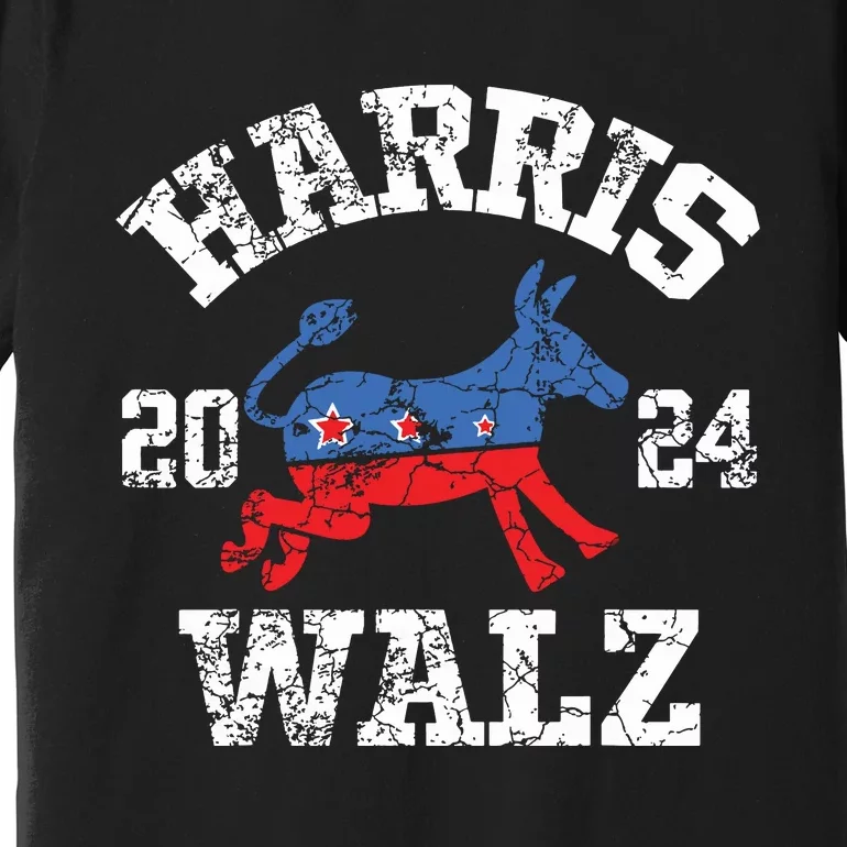 Harris Waltz 2024 Election Kamala Harris Tim Waltz 2024 Premium T-Shirt