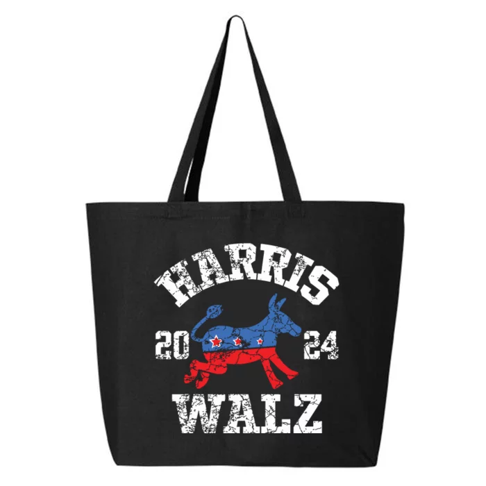 Harris Waltz 2024 Election Kamala Harris Tim Waltz 2024 25L Jumbo Tote