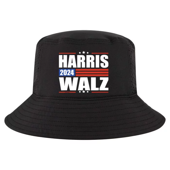 Harris Waltz 2024 Kamala Harris Tim Waltz 2024 Cool Comfort Performance Bucket Hat