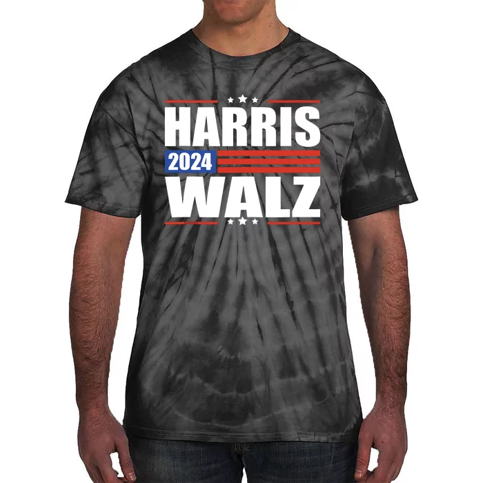 Harris Waltz 2024 Kamala Harris Tim Waltz 2024 Tie-Dye T-Shirt