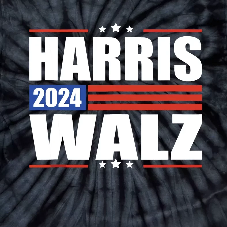 Harris Waltz 2024 Kamala Harris Tim Waltz 2024 Tie-Dye T-Shirt