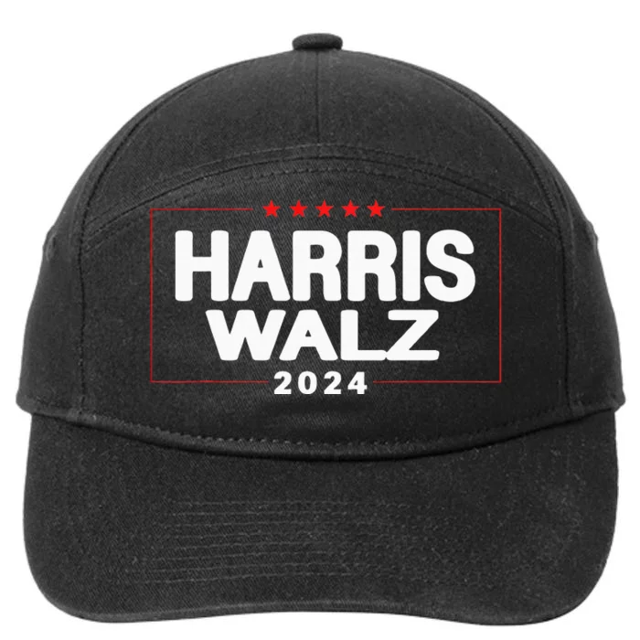 Harris Walz 2024 Vice President Vp Harris 2024 7-Panel Snapback Hat