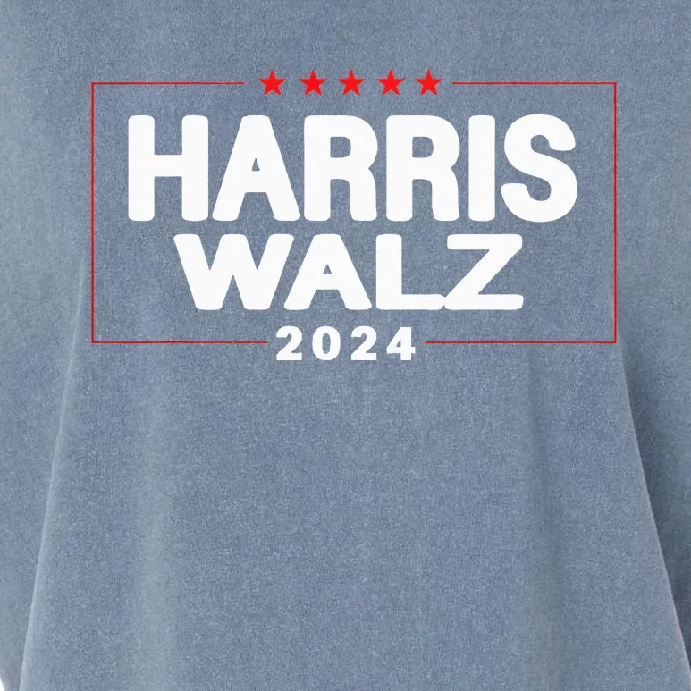 Harris Walz 2024 Vice President Vp Harris 2024 Garment-Dyed Women's Muscle Tee